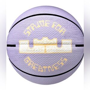 NIB! Nike LeBron Purple Basketball - Strive for Greatness